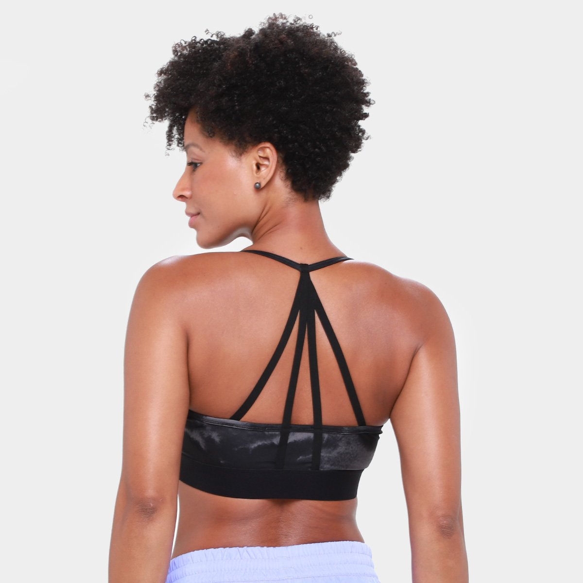 Top C/ Bojo Removível Puma Low Impact Risktaker Bra - Tam: M - 1