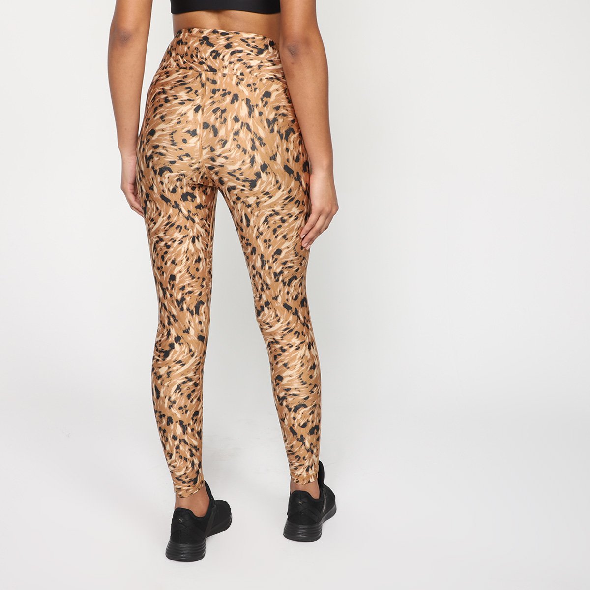 Calça Legging Puma Safari Glam High Waist 7/8 Feminina - Tam: GG - 1