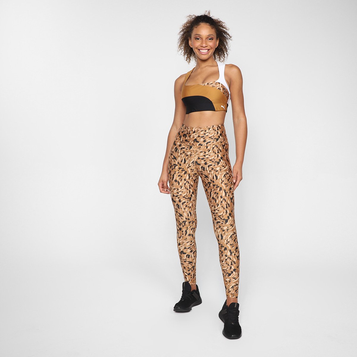 Calça Legging Puma Safari Glam High Waist 7/8 Feminina - Tam: GG - 3