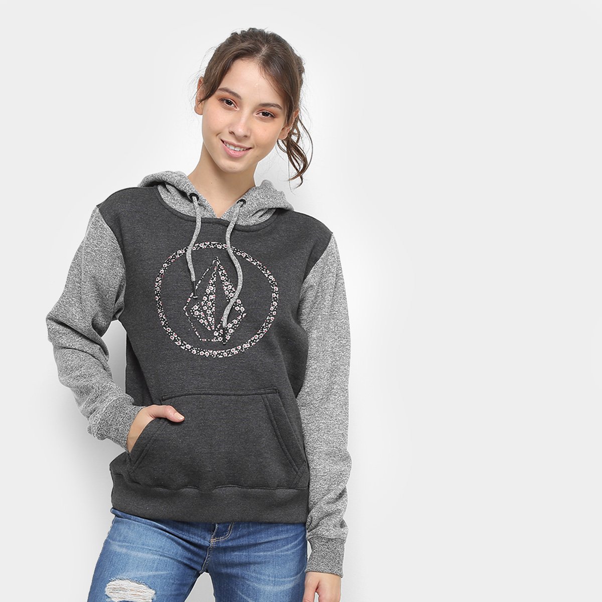 Moletom Volcom Daisy For You Feminino