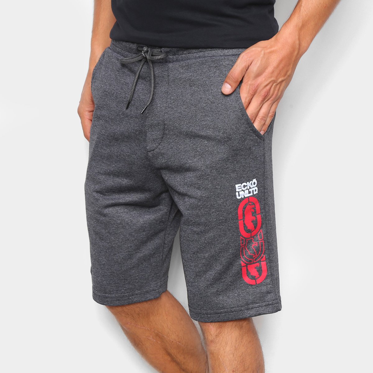Bermuda Moletom Ecko Masculina