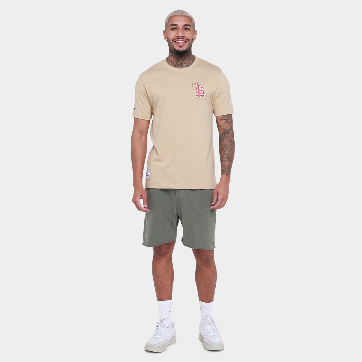 Camiseta New Era Originators Stlcar Masculina - Tam: P - 4