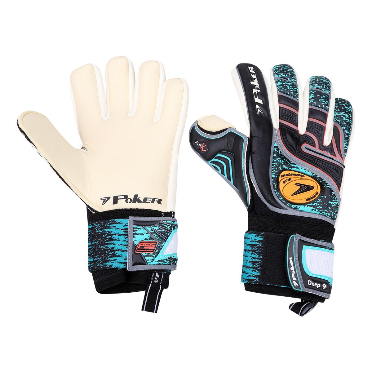 Luva de Goleiro Poker Deep 9 Profissional