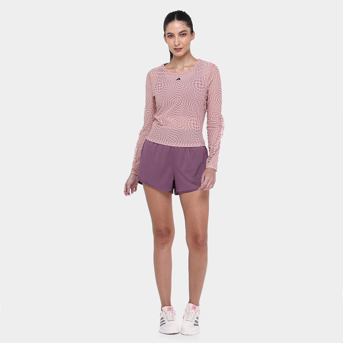 Camiseta Adidas Yoga Studio Manga Longa Feminina - Tam: G - 3