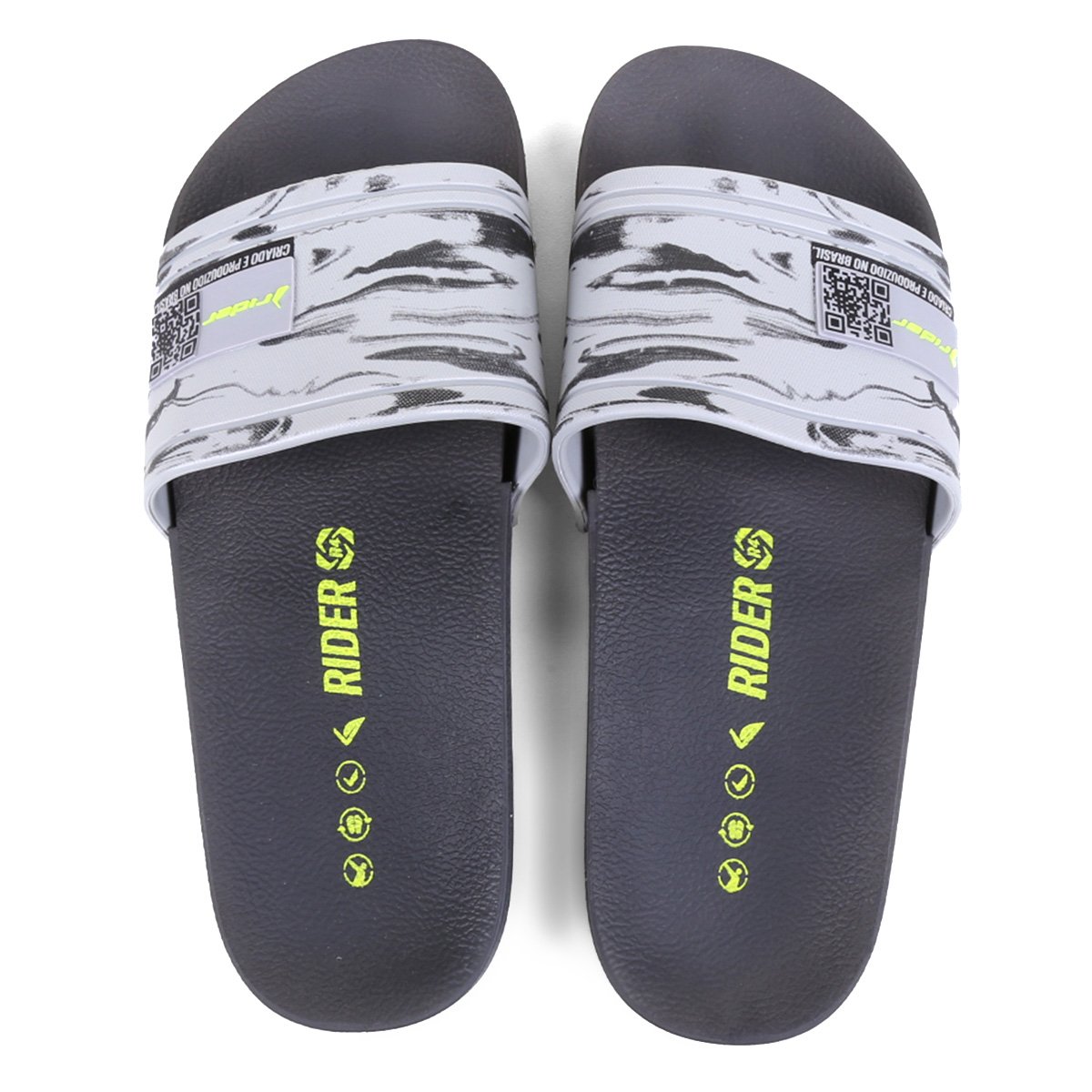 Chinelo Slide Rider R4 AD Masculino