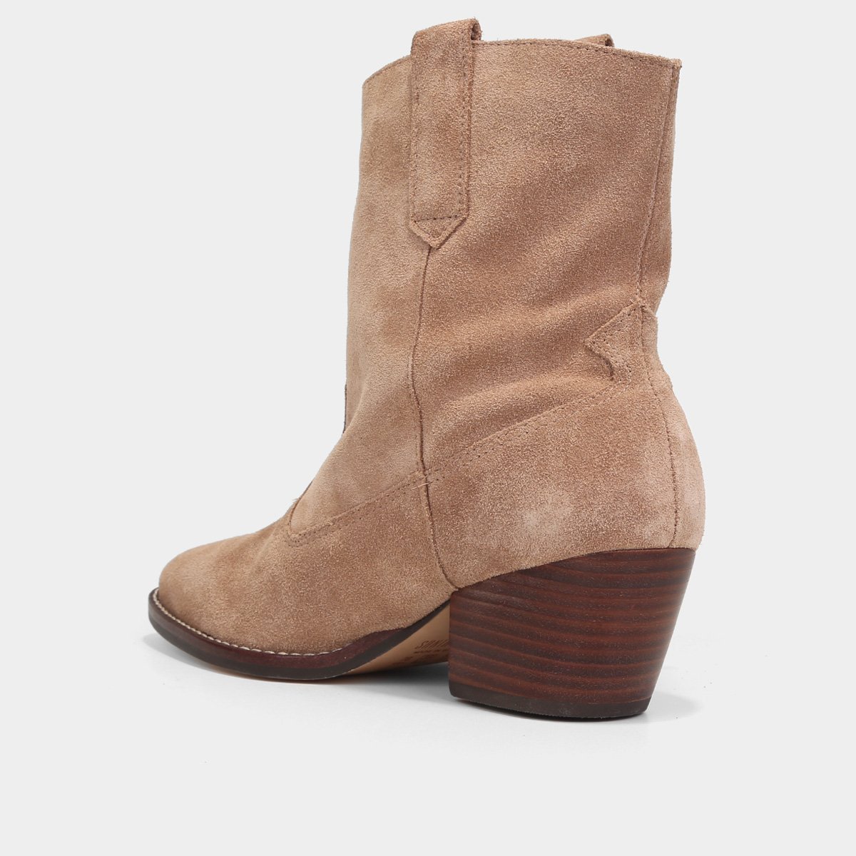 Bota Texana Santa Lolla Com Franja Cano Médio Feminina - Tam: 37 - 4