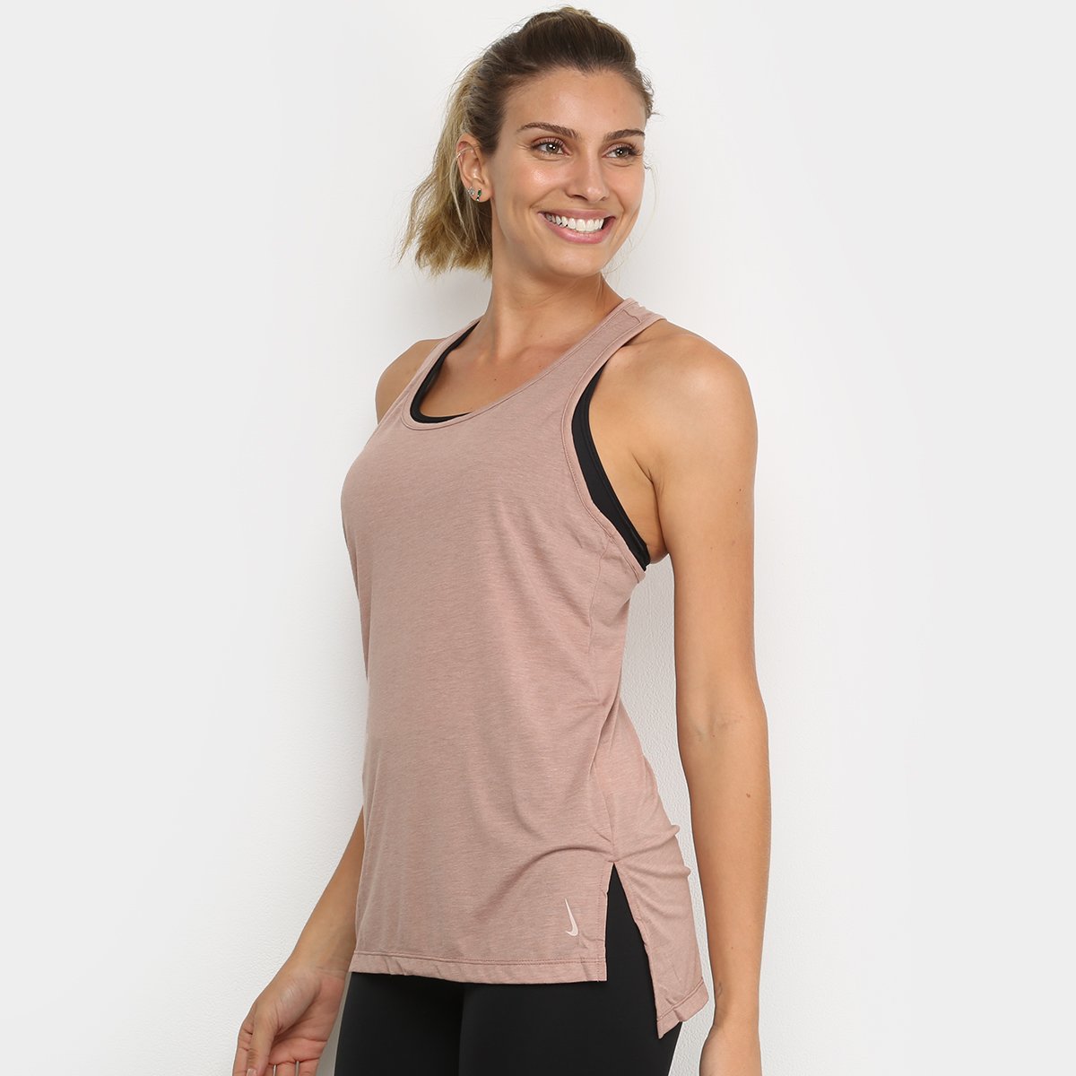 Regata Nike Yoga Layer Tank Feminina