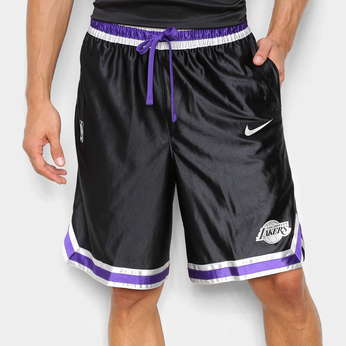 Bermuda NBA Los Angeles Lakers Nike Courtside Masculina