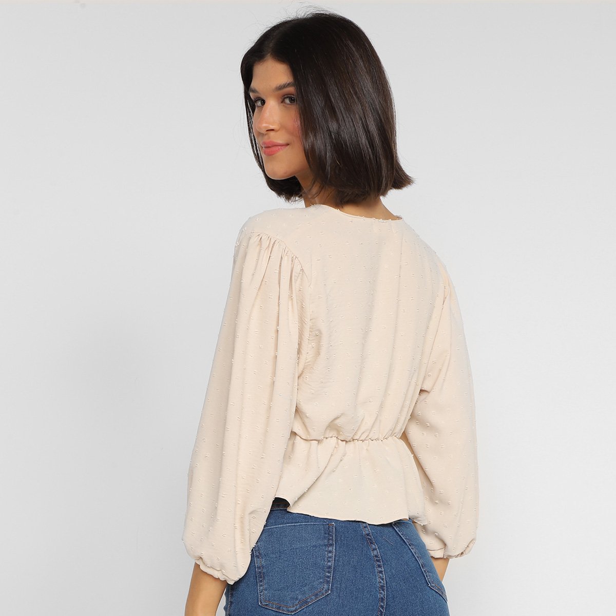 Blusa My Favorite Thing (s) Manga 3/4 Feminina - Tam: M - 1