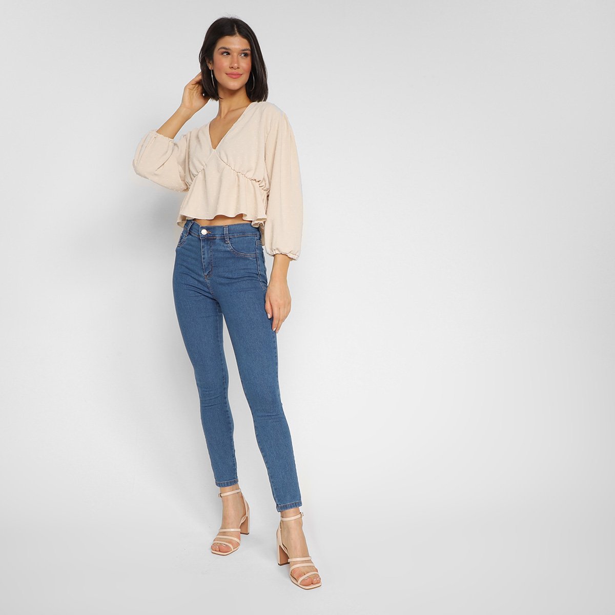 Blusa My Favorite Thing (s) Manga 3/4 Feminina - Tam: M - 3