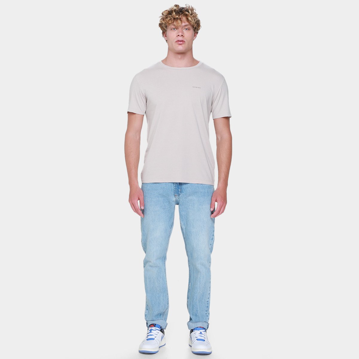 Camiseta Calvin Klein NYC Masculina - Tam: P - 3