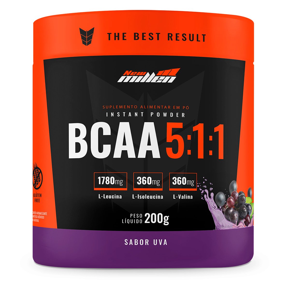 Bcaa Powder 5:1:1 New Millen 200g