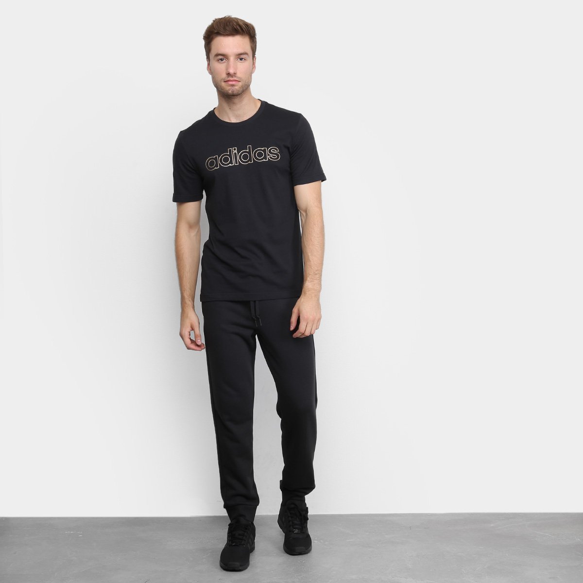 moletom adidas essentials masculino