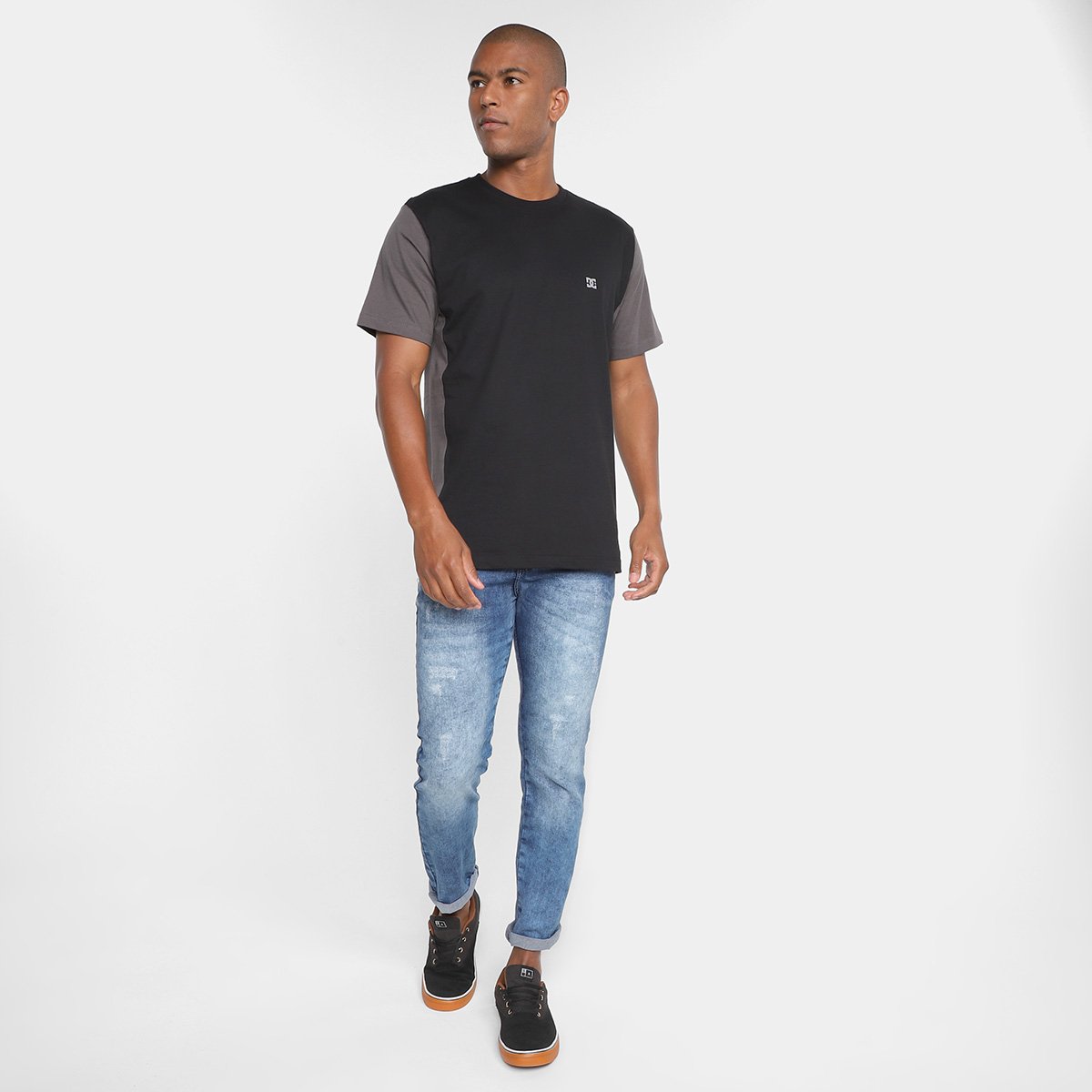 Camiseta DC Shoes Tsides Masculina - Tam: P - 3