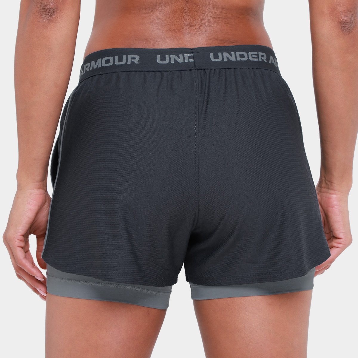Shorts Under Armour Play Up Feminino - Tam: GG - 1