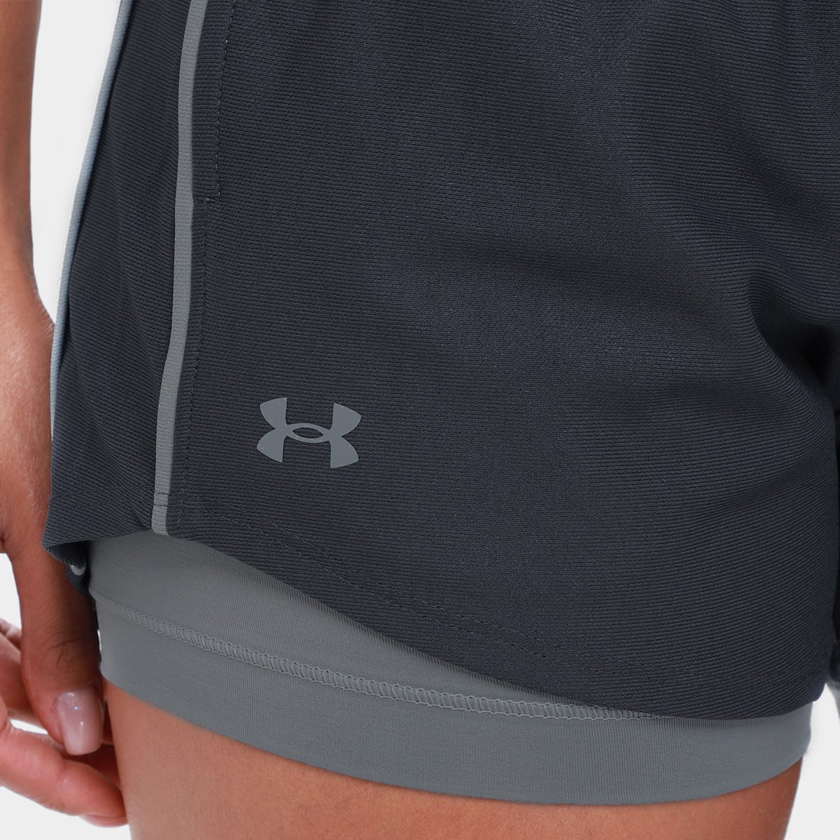 Shorts Under Armour Play Up Feminino - Tam: GG - 2