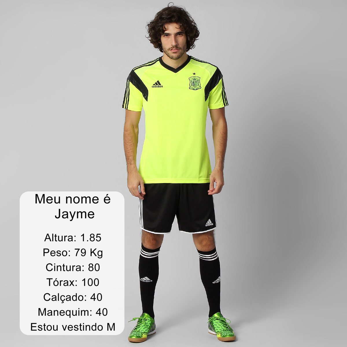 Camisa Adidas Seleção Espanha Treino 2014 - Tam: M - 2