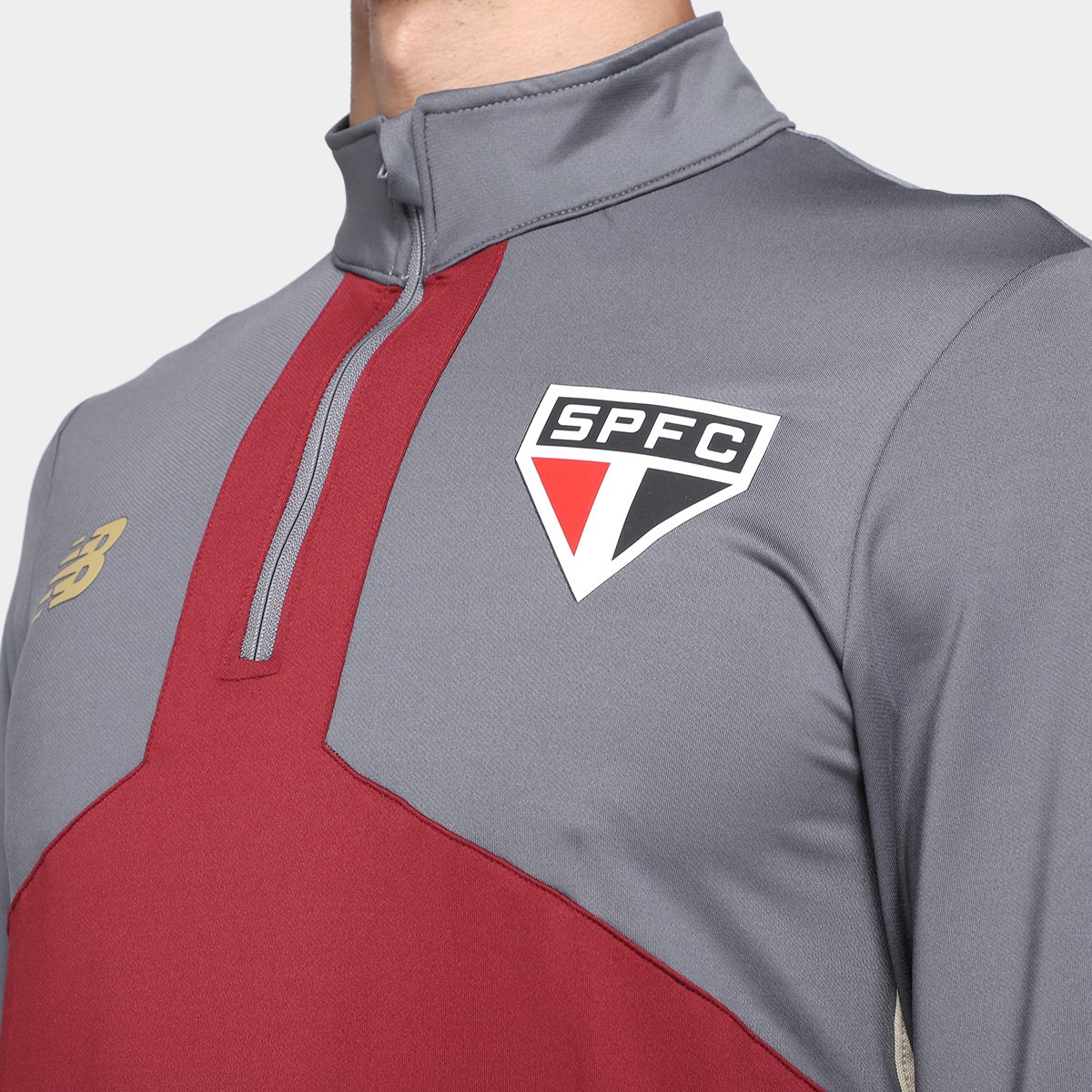 Blusa São Paulo 25/26 Treino New Balance Masculina - Tam: M - 3