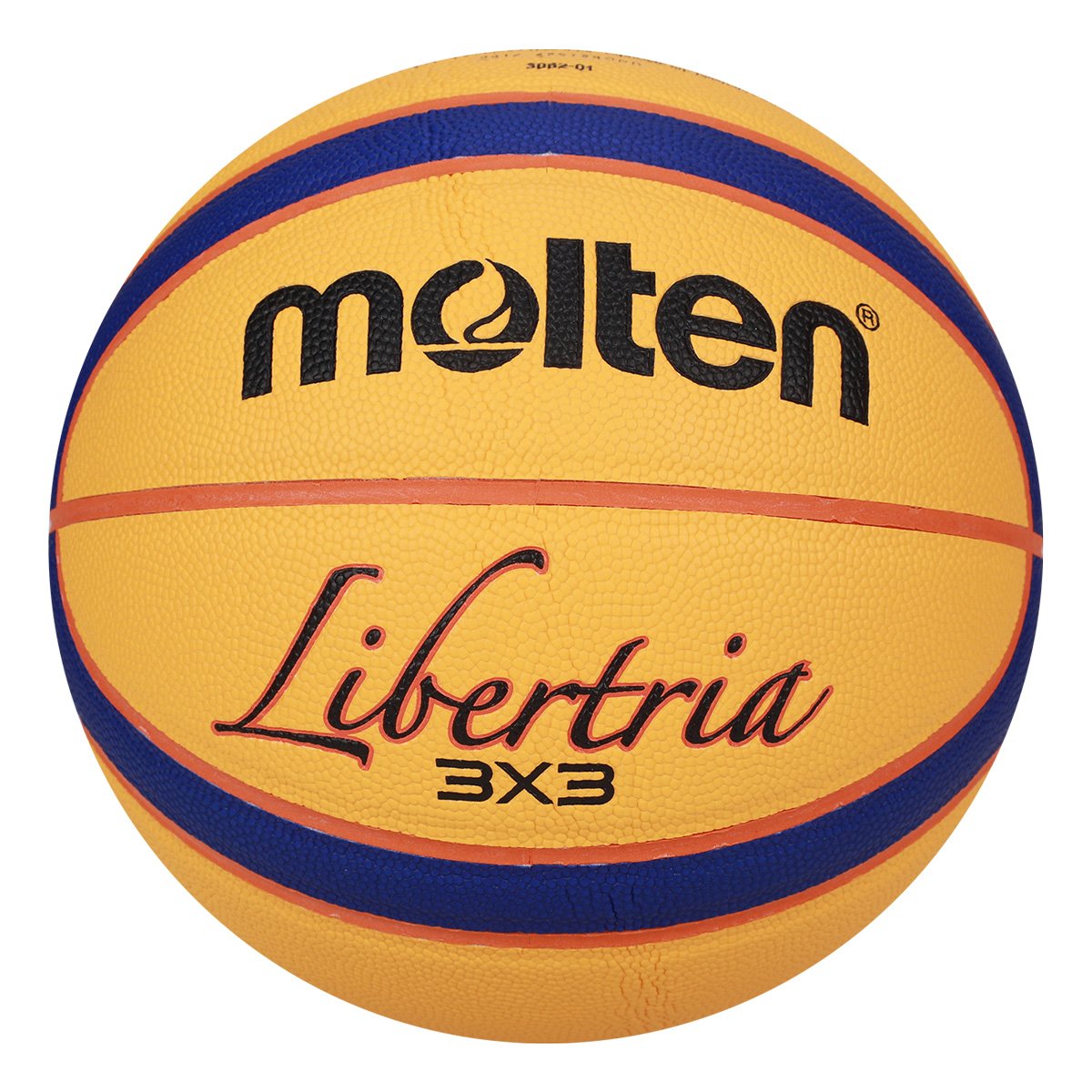 Bola De Basquete Molten 3X3 Em Pu T6 - 1