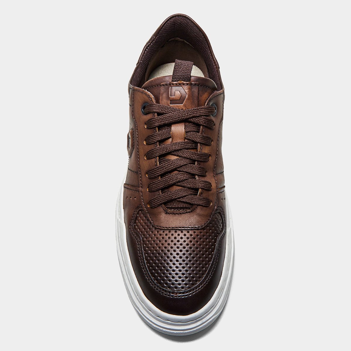 Tênis Couro Democrata Denim Block Masculino - Tam: 38 - 3