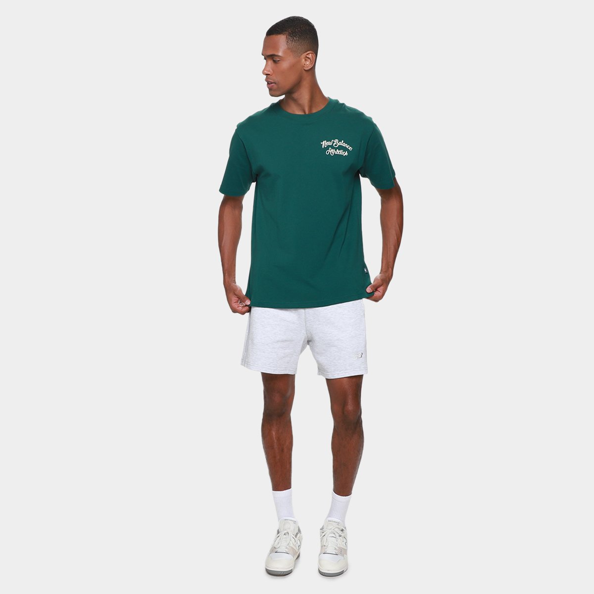 Shorts New Balance Athletics Masculino - Tam: P - 3