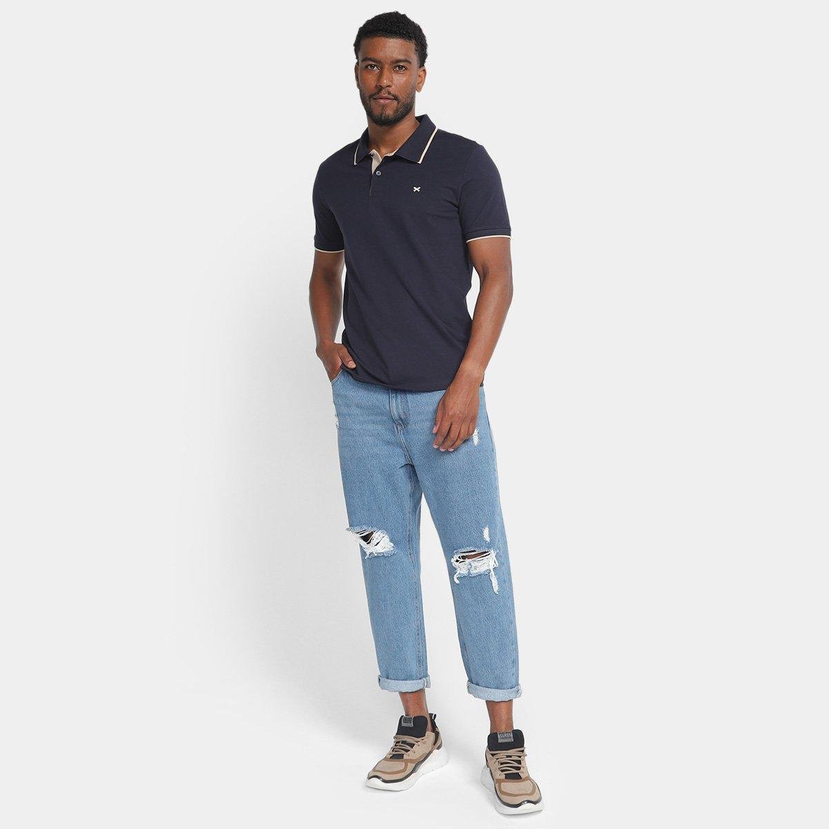Camisa Polo Hering Masculina - Tam: P - 3