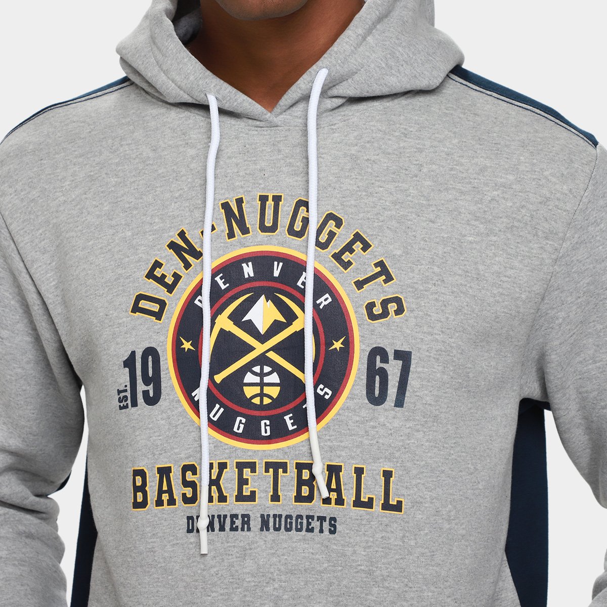 Moletom NBA Team Town Mitchell & Ness Masculino - Tam: GG - 2