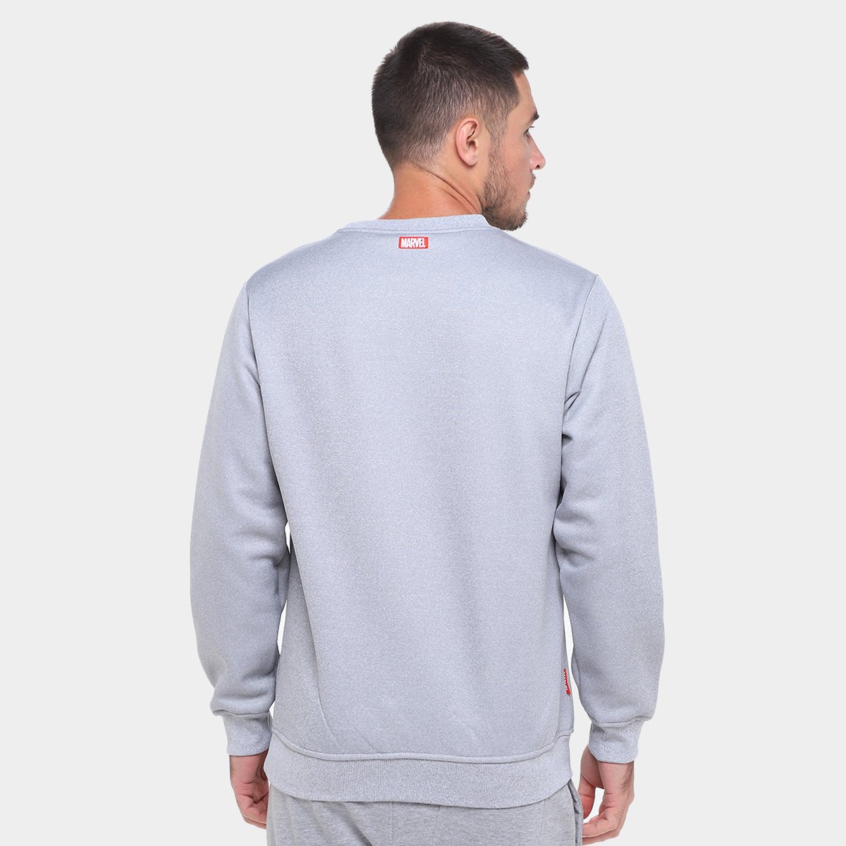Moletom Mooncity Marvel Bordado Masculino - Tam: P - 1