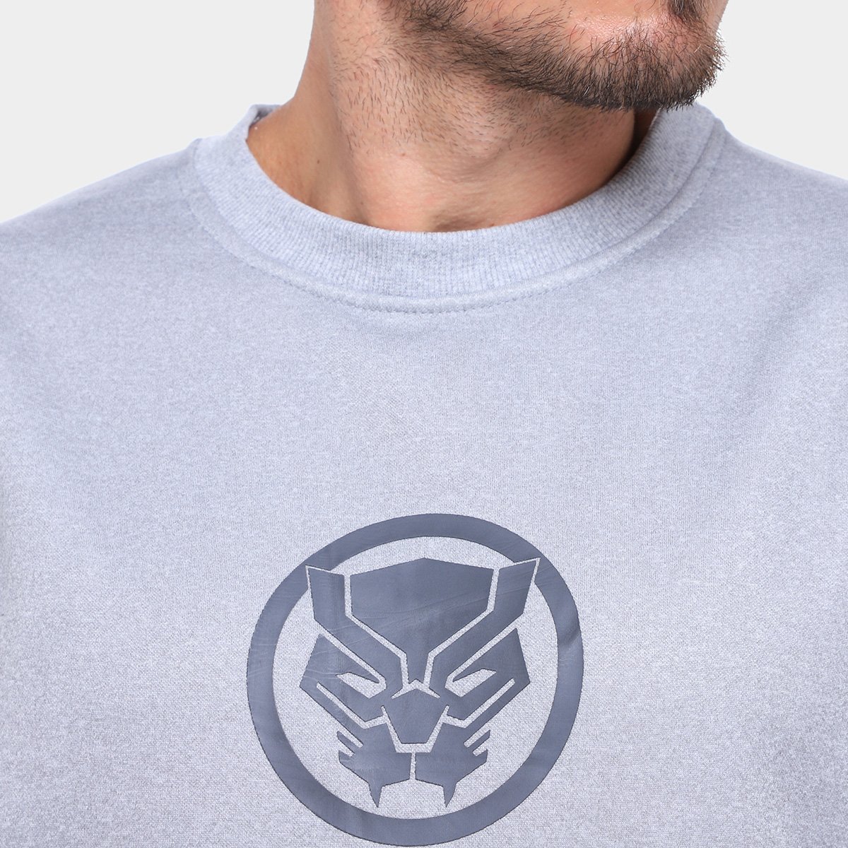 Moletom Mooncity Pantera Negra Masculino - Tam: M - 2