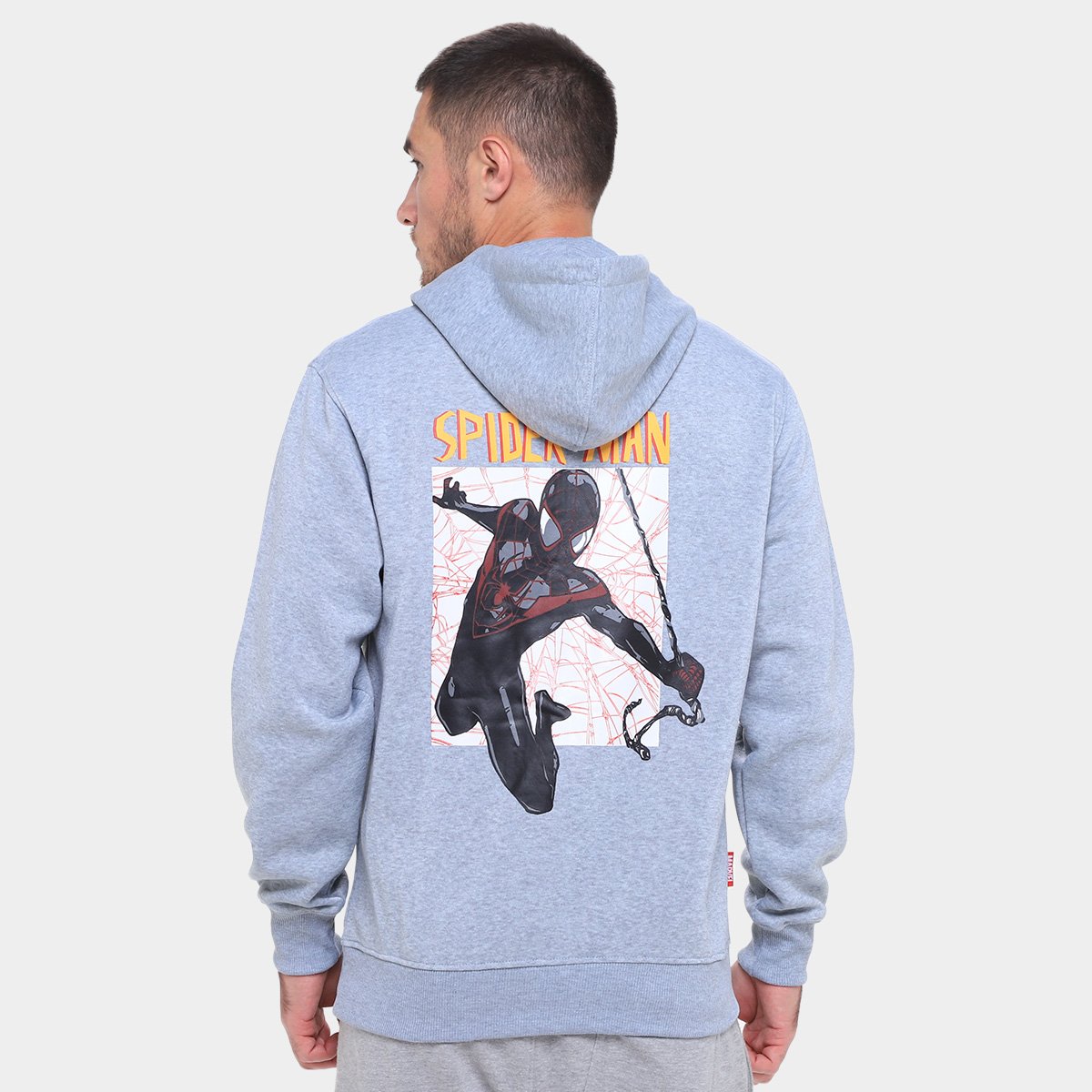 Moletom Mooncity Homem Aranha Masculino - Tam: P - 1