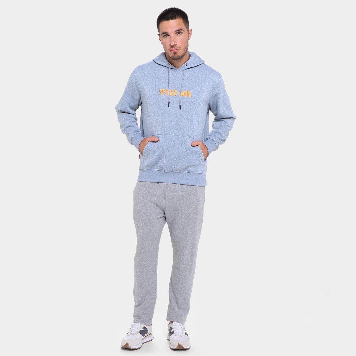Moletom Mooncity Homem Aranha Masculino - Tam: P - 3