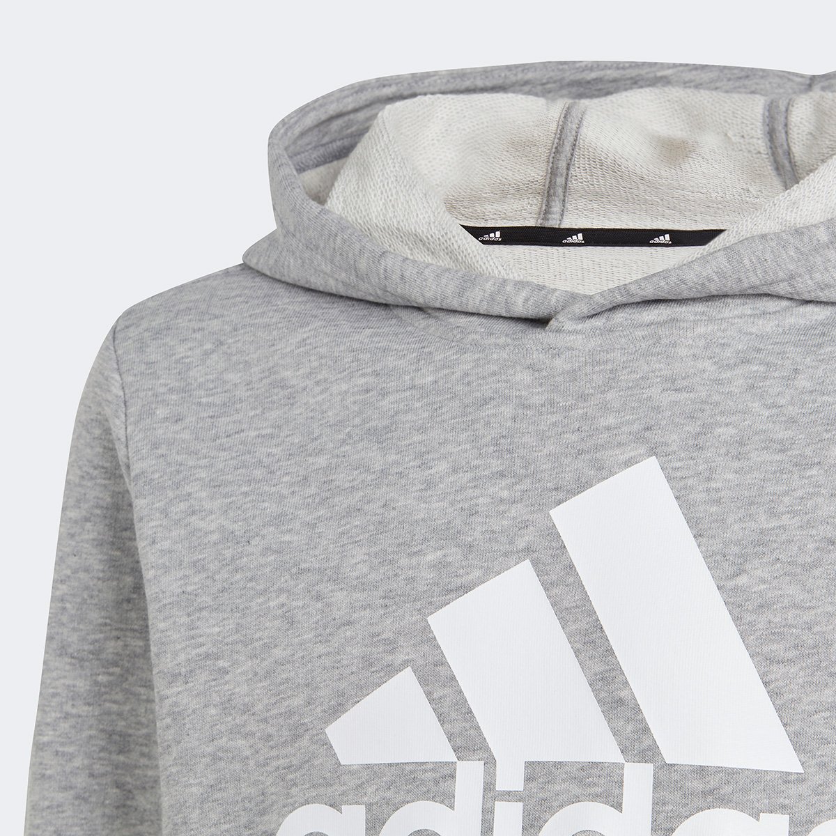 Blusa Moletom Juvenil Adidas Big Logo com Capuz - Tam: 7/8A - 2