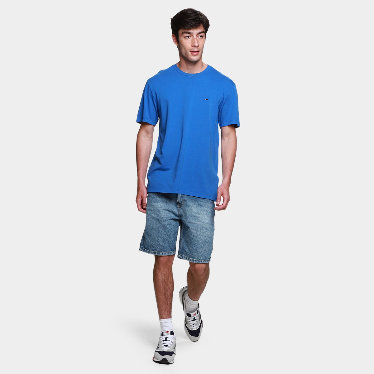 Camisa Polo Slim Tommy Hilfiger Casual Masculina - Tam: P - 3