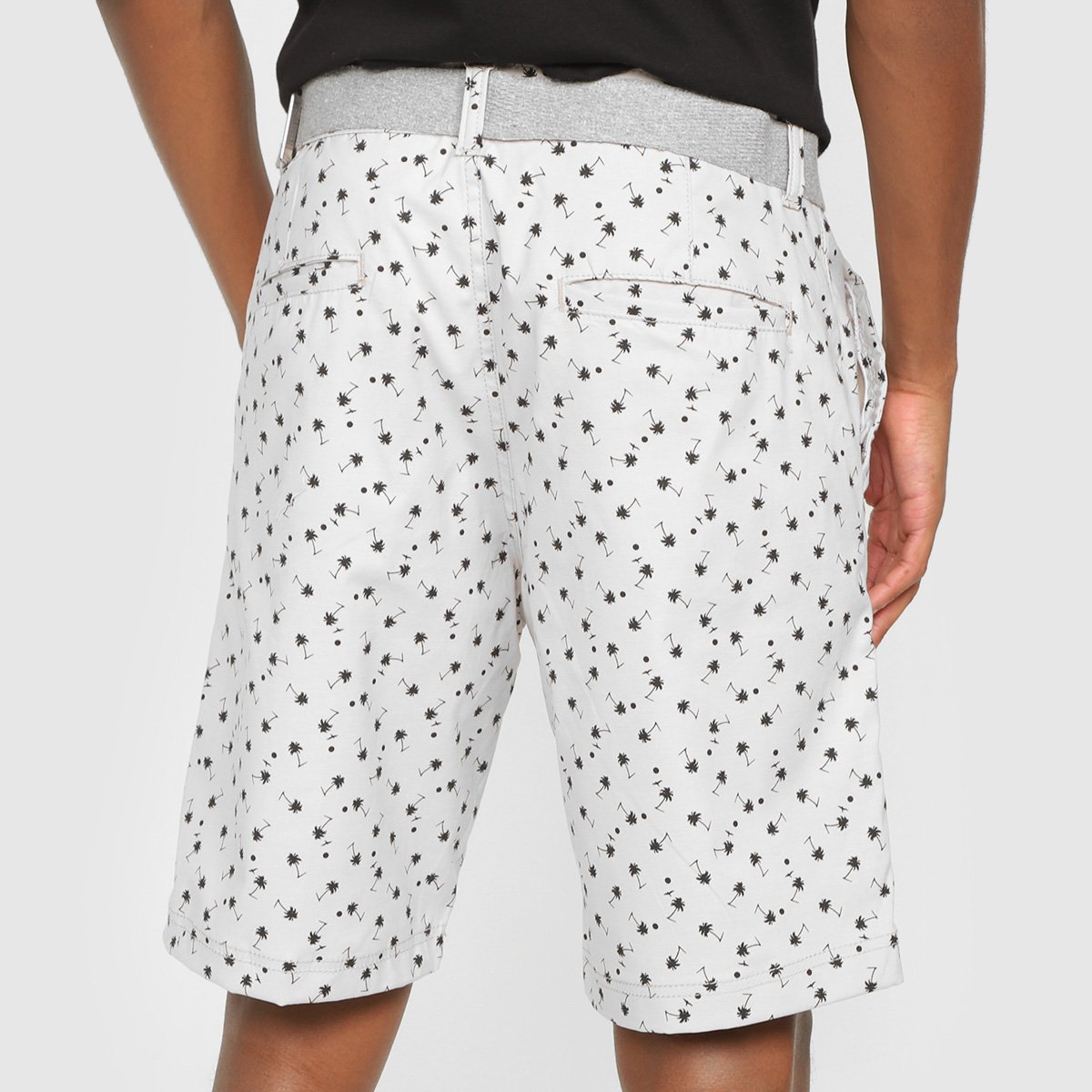 Bermuda Sarja Terminal Ilha Masculina - Tam: 40 - 2