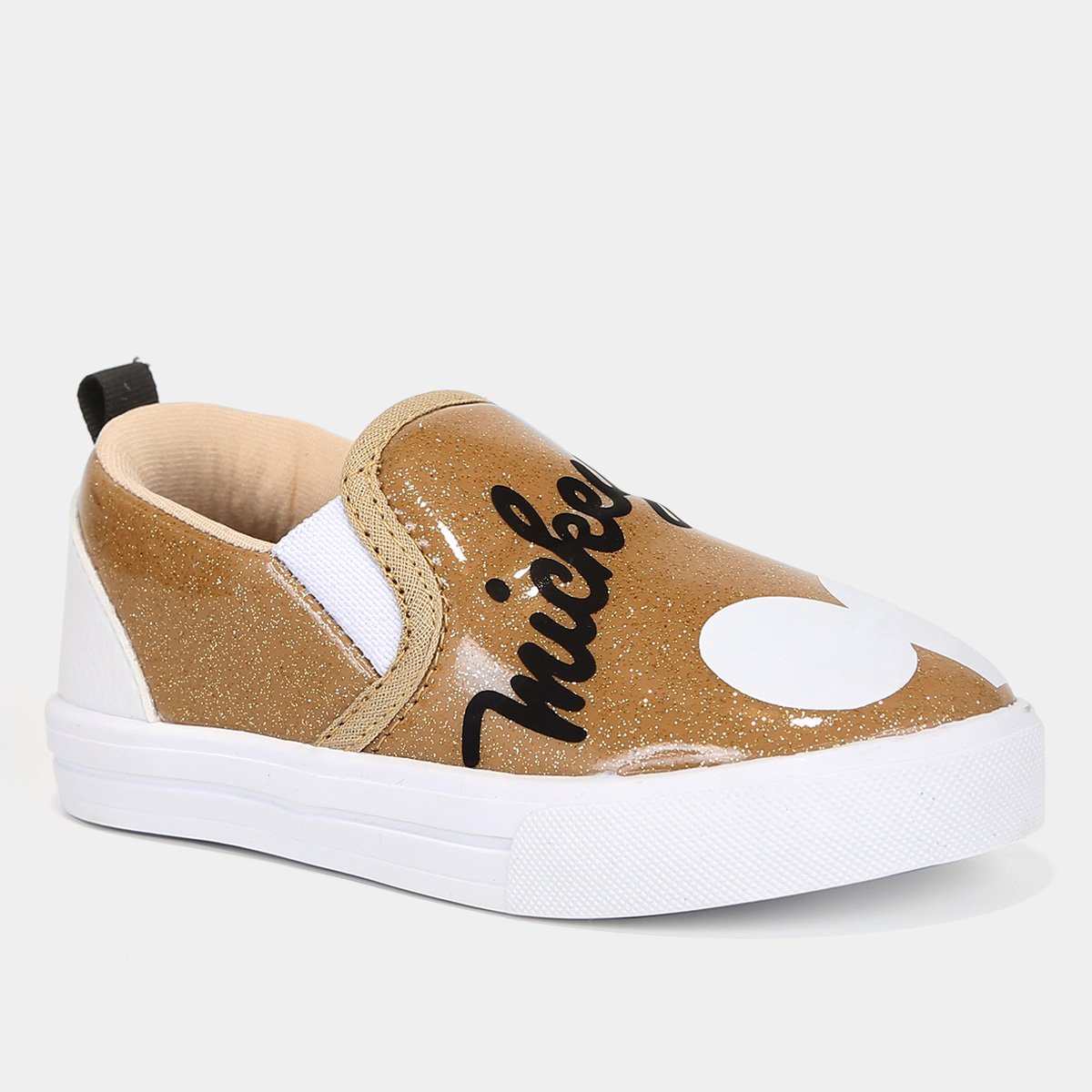 Slip On Bebê Disney Mickey Glitter Menina - Tam: 26 - 1