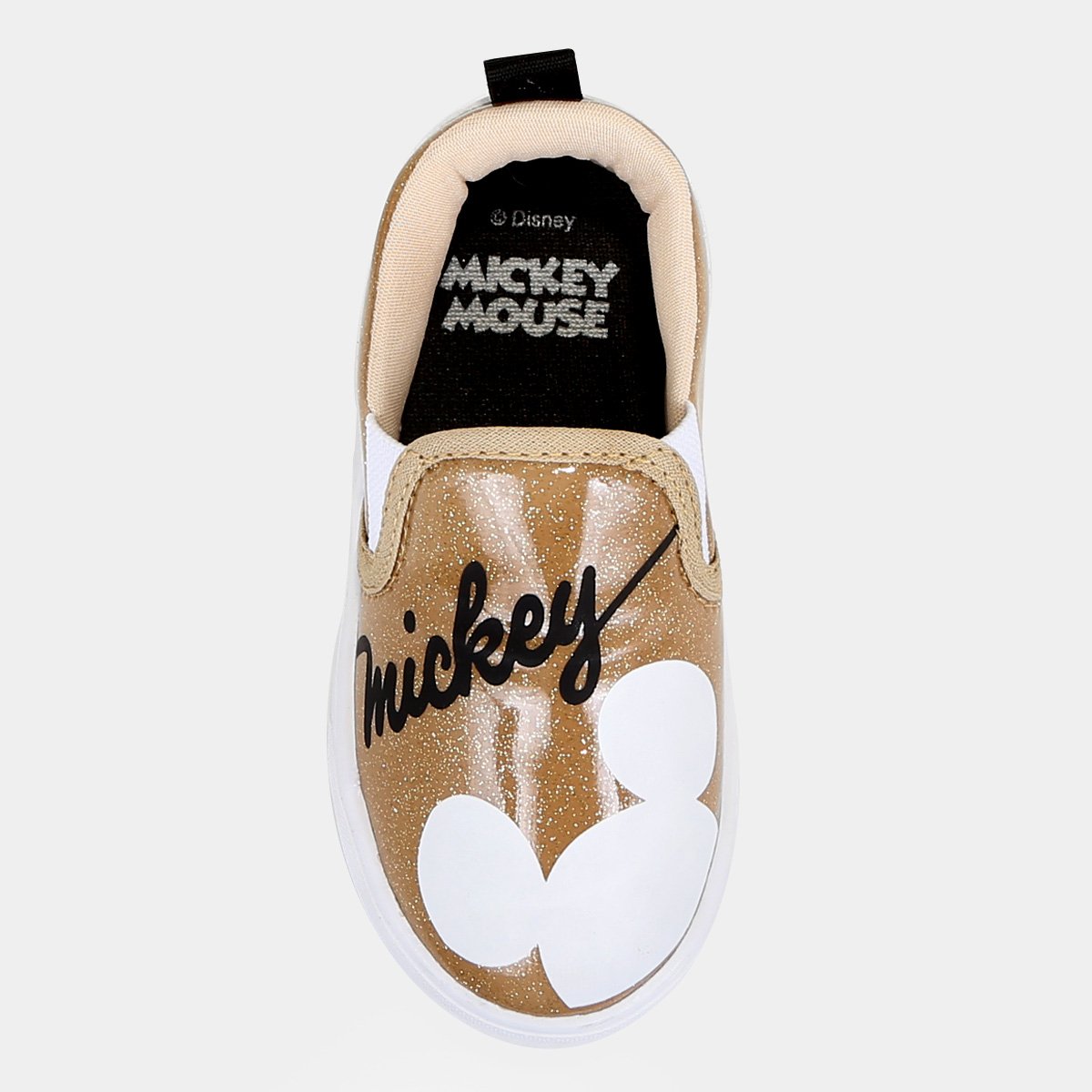 Slip On Bebê Disney Mickey Glitter Menina - Tam: 26 - 2