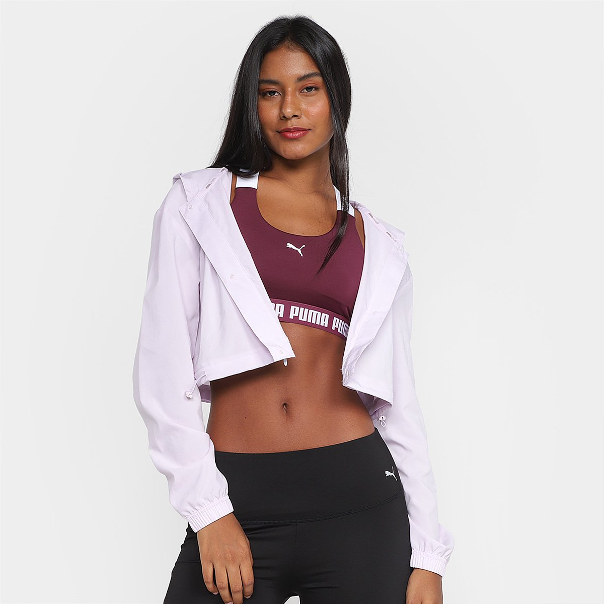 Jaqueta Puma Studio Convertible Flow Feminina - Tam: GG - 3
