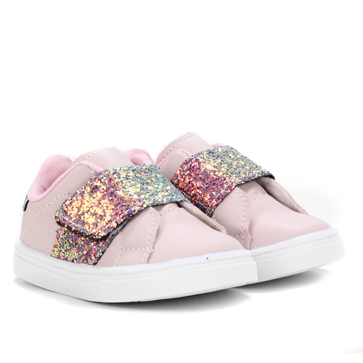 Tênis Infantil Kurz Little Girl Gliter Fashion Feminino