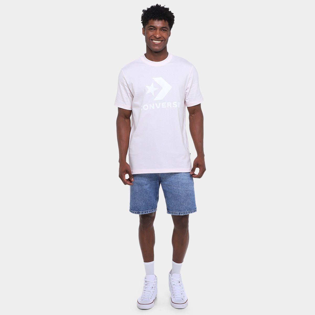 Camiseta Converse Go-To Star Chev Masculina - Tam: P - 4