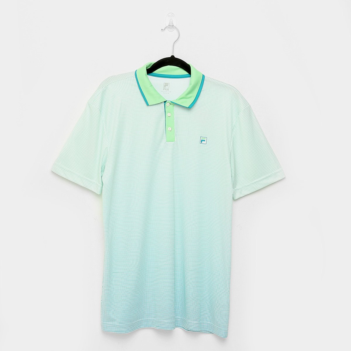 Camisa Polo Fila Aztec Box Net Masculina