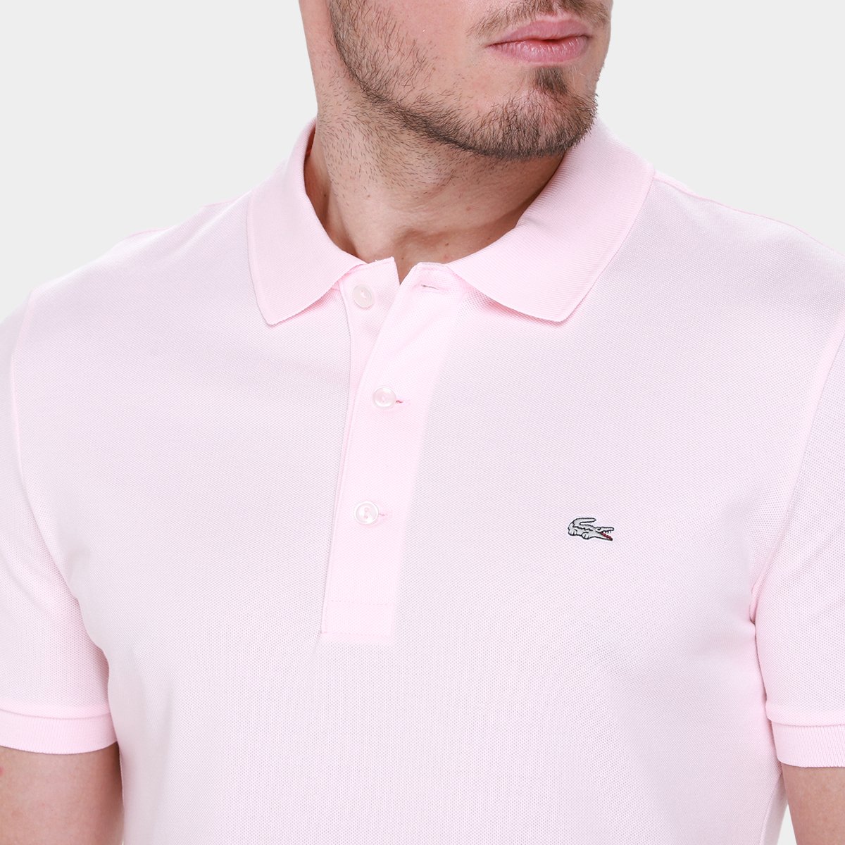 Camisa Polo Lacoste Slim Fit Masculina - Tam: P - 2