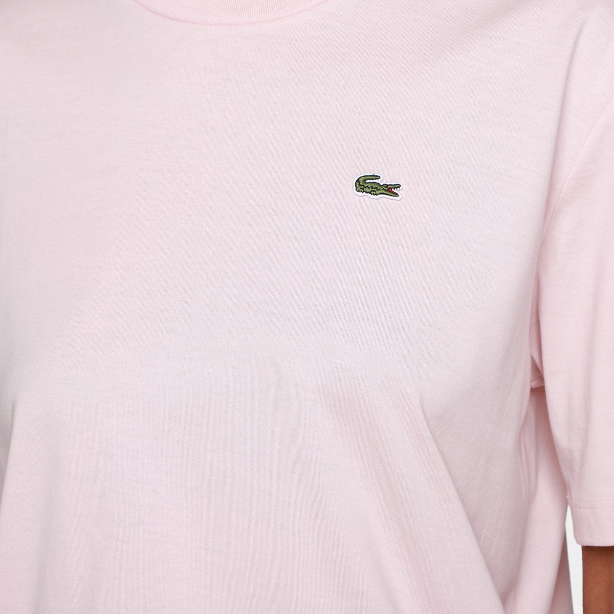 Camiseta Lacoste Casual Feminina - Tam: EGG - 2