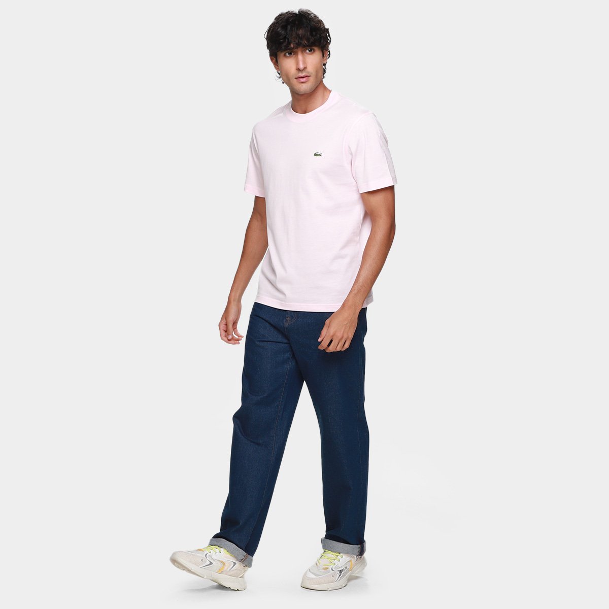Camiseta Lacoste Clássica Masculina - Tam: M - 3