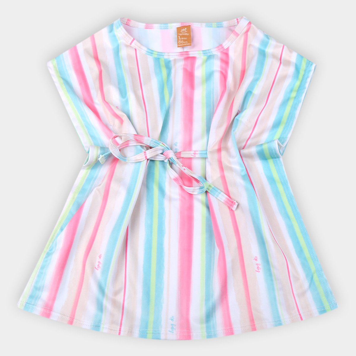 Saída de Praia Infantil Up Baby Proteção Uv Estampada