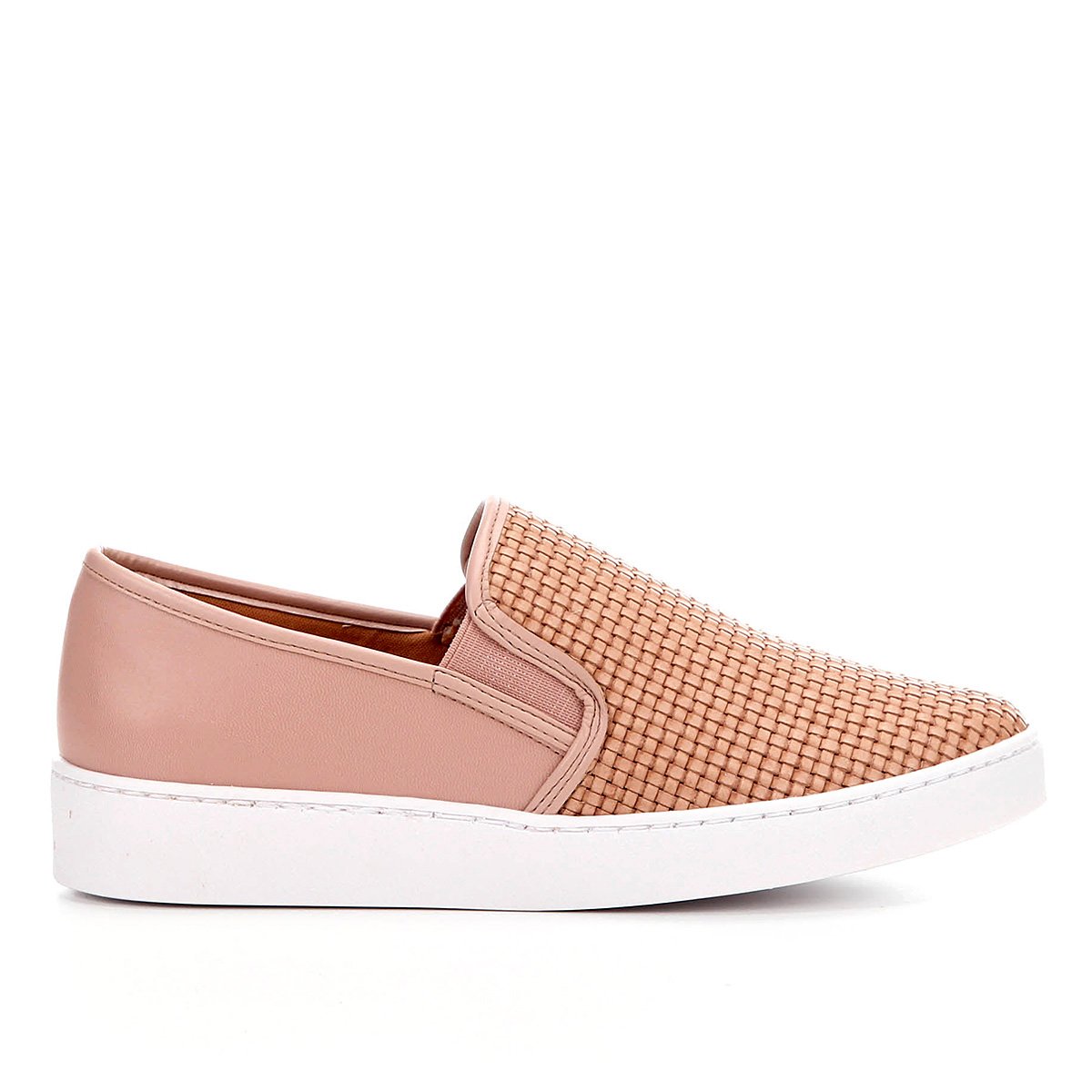 slip on vizzano tramado feminino