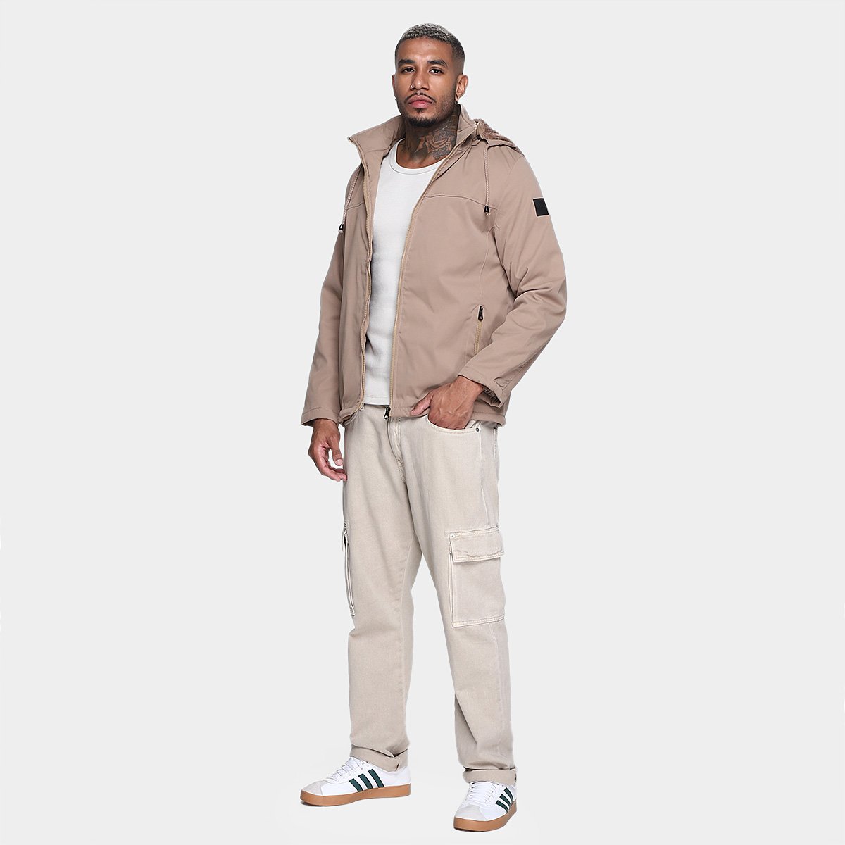 Jaqueta Broken Rules Sarja Masculina - Tam: P - 4