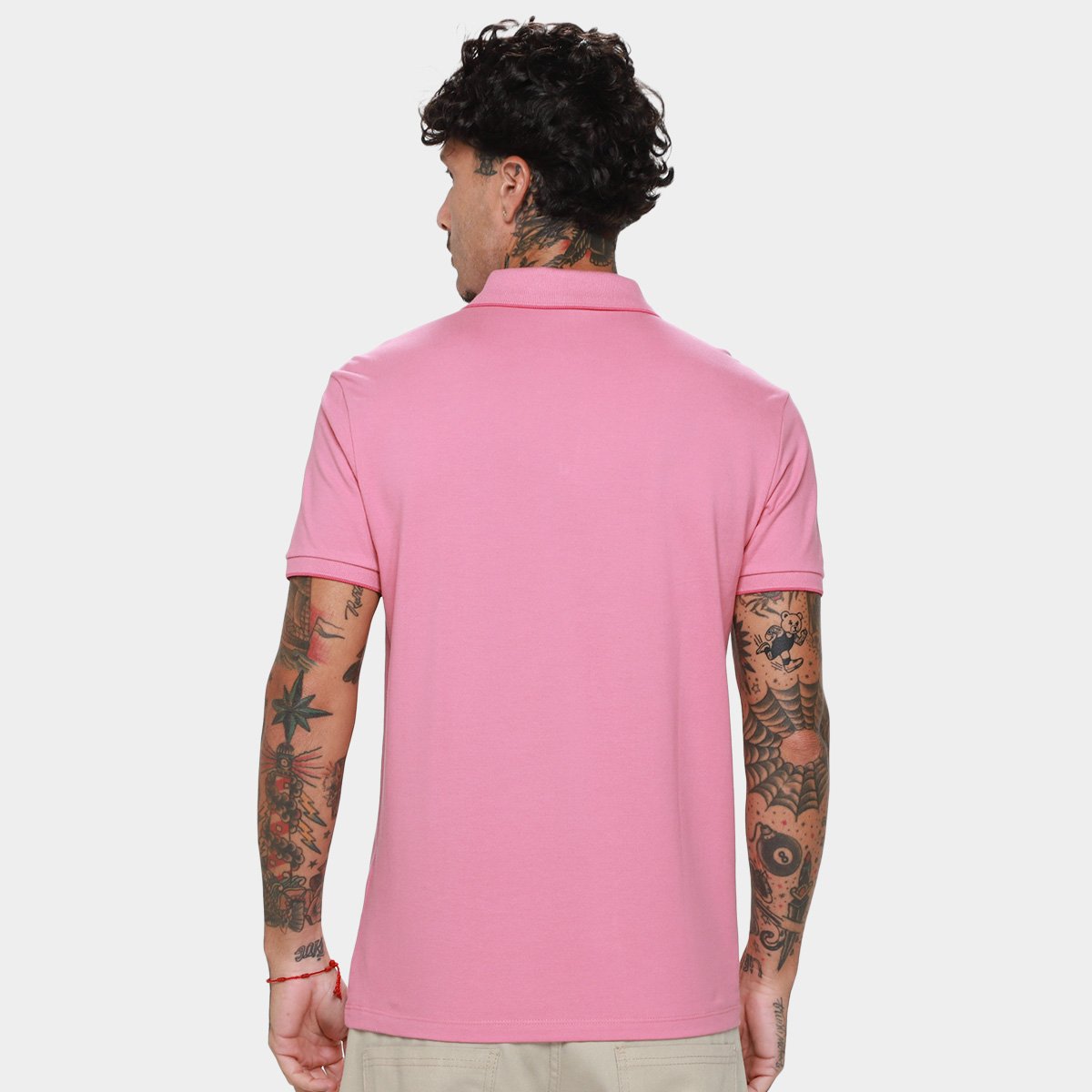 Camisa Polo Ellus Lisa Casual Masculina - Tam: P - 1