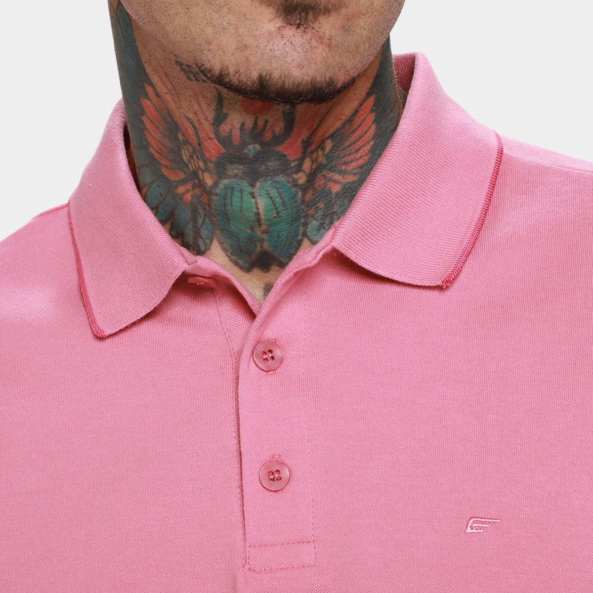Camisa Polo Ellus Lisa Casual Masculina - Tam: P - 2