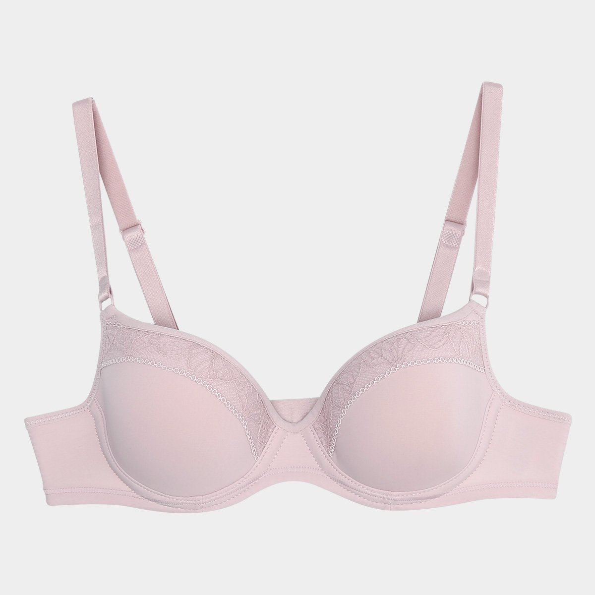 Sutiã Liz Lift Com Bojo Renda French Design 51501 - Tam: 46 - 3