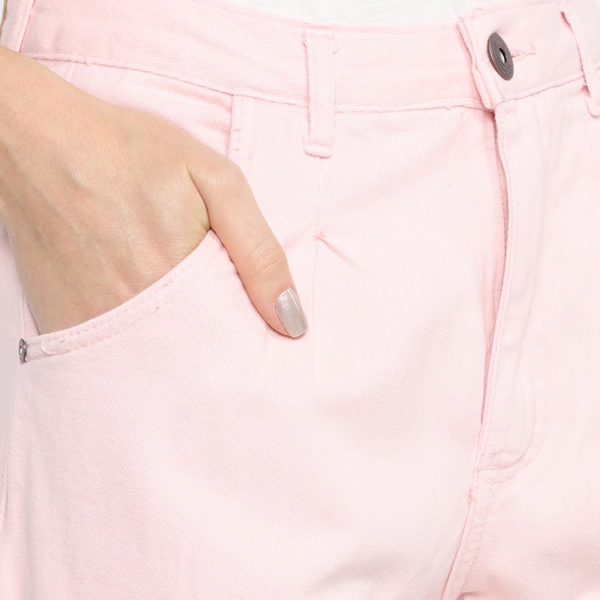 Calça Sarja Mom Polo Wear Feminina - Tam: 38 - 2